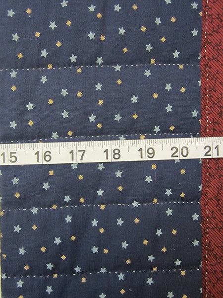 Northern Lights Log Cabin Star Patchwork Amish Quilt 103x104