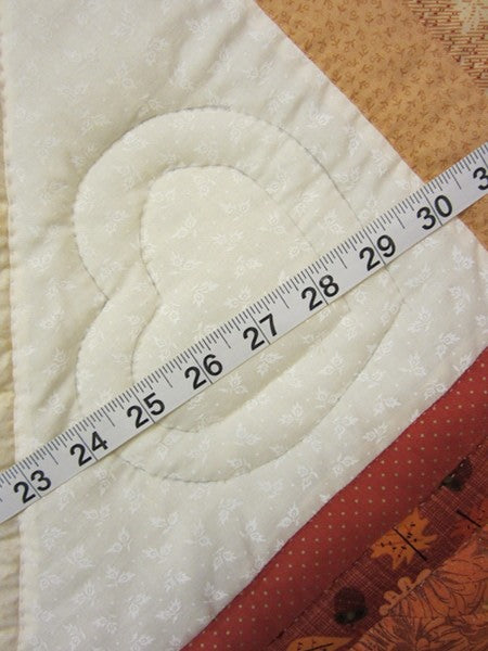 Framed Compass Starburst Amish Quilt 93x106