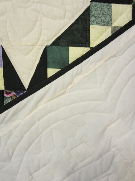 Migration Star Patchwork Amish Quilt 112x119