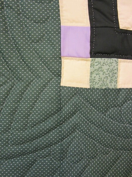 Migration Star Patchwork Amish Quilt 112x119