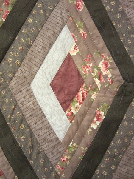 Diamond Star Galaxy Amish Quilt 102x112
