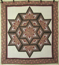 Diamond Star Galaxy Amish Quilt 102x112