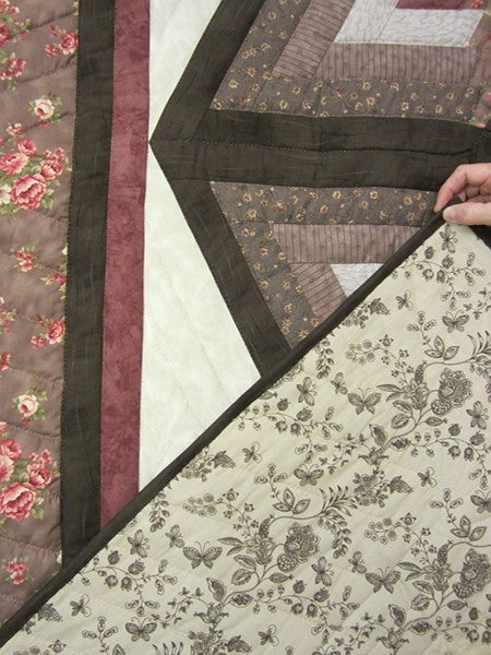 Diamond Star Galaxy Amish Quilt 102x112