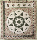 Rocky Mountain Rising Star Patchwork Amish Quilt 104x113