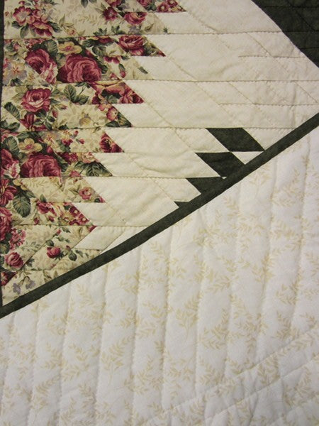 Rocky Mountain Rising Star Patchwork Amish Quilt 104x113