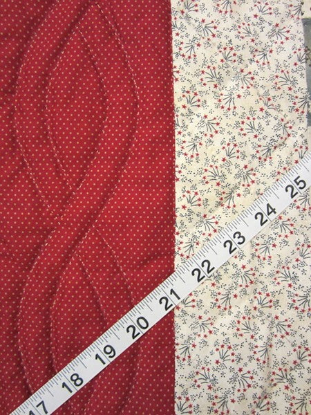 Antique Patchwork Red Black Amish Quilt 90x90