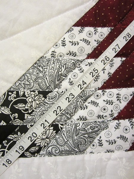Broken Maryland Star Amish Quilt 102x112