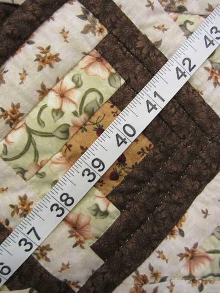 Terra Glow Twinkling Star Amish Quilt 103x117