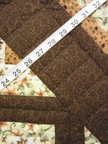 Terra Glow Twinkling Star Amish Quilt 103x117