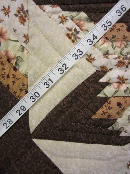 Terra Glow Twinkling Star Amish Quilt 103x117