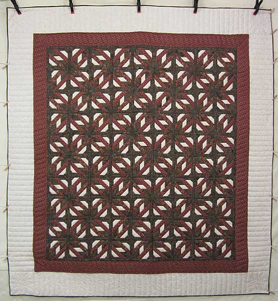 Barn Window Patchwork Amish Quilt 102x110