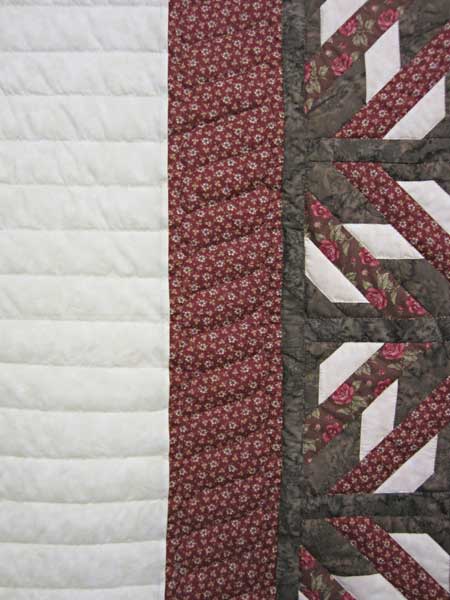 Barn Window Patchwork Amish Quilt 102x110