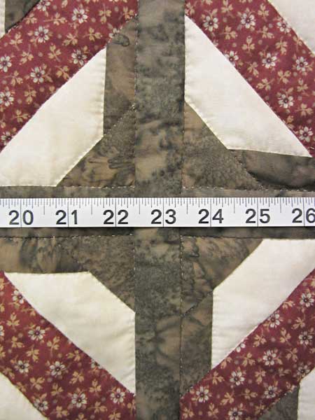 Barn Window Patchwork Amish Quilt 102x110