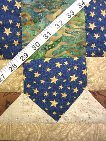 Forest Earth Sampler Patchwork Amish Quilt 101x115
