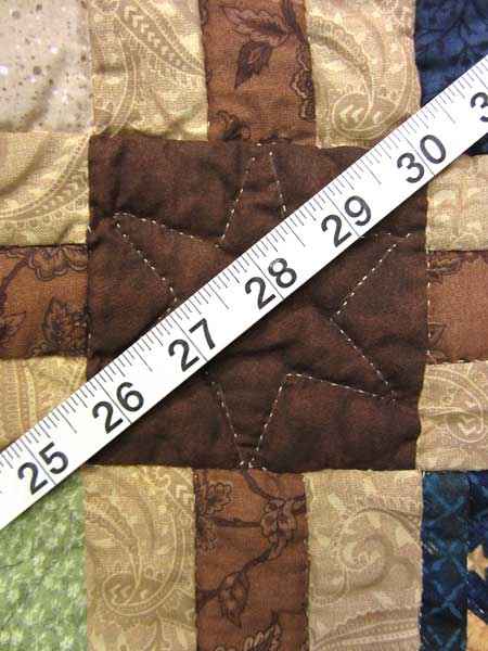 Forest Earth Sampler Patchwork Amish Quilt 101x115
