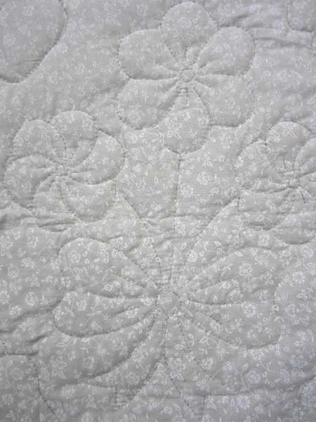 Heart Rose Bud Applique Amish Quilt 101x111