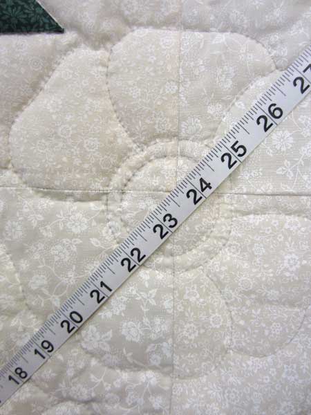 Heart Rose Bud Applique Amish Quilt 101x111