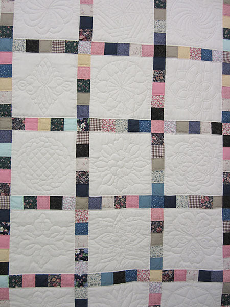 Quilting Sampler Patchwork Amish Quilt 97x111