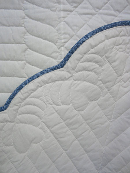 Bouquet Spring Flowers Applique Amish Quilt 97x115