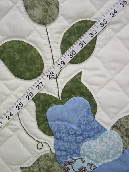 Bouquet Spring Flowers Applique Amish Quilt 97x115