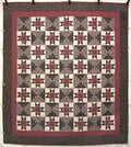 Grannys Star Patchwork Amish Quilt 93x103