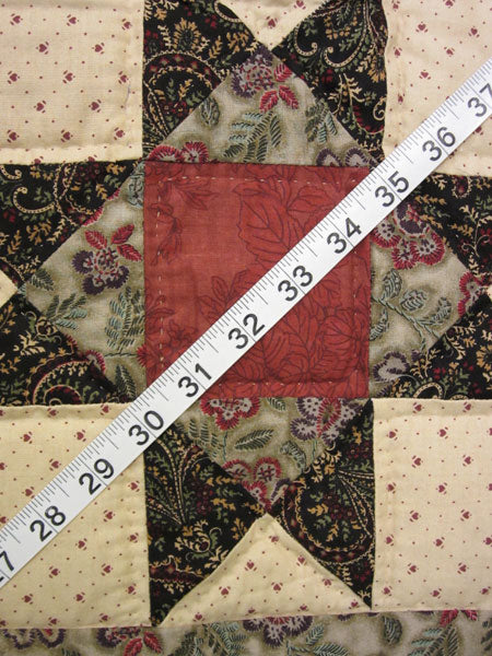 Grannys Star Patchwork Amish Quilt 93x103