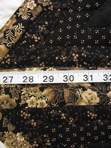 Broken Star Log Cabin Patchwork Amish Quilt 98x110