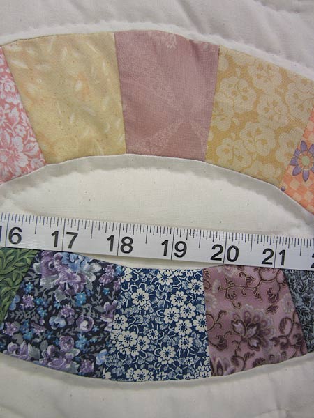 Double Wedding Ring Patchwork Amish Quilt 93x108