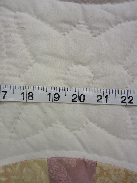 Double Wedding Ring Patchwork Amish Quilt 93x108