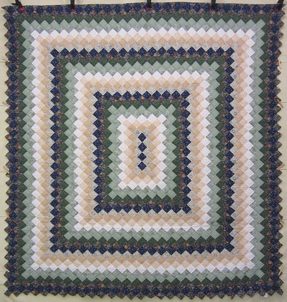 Boston Commons Quilting Bee Patchwork Amish Quilt 97x102