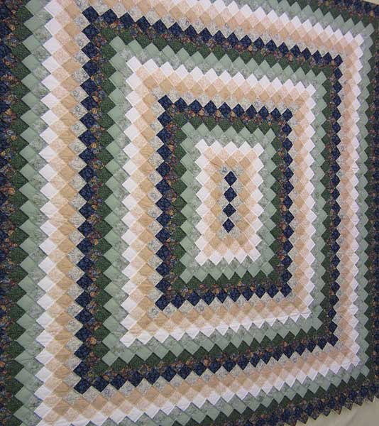 Boston Commons Quilting Bee Patchwork Amish Quilt 97x102