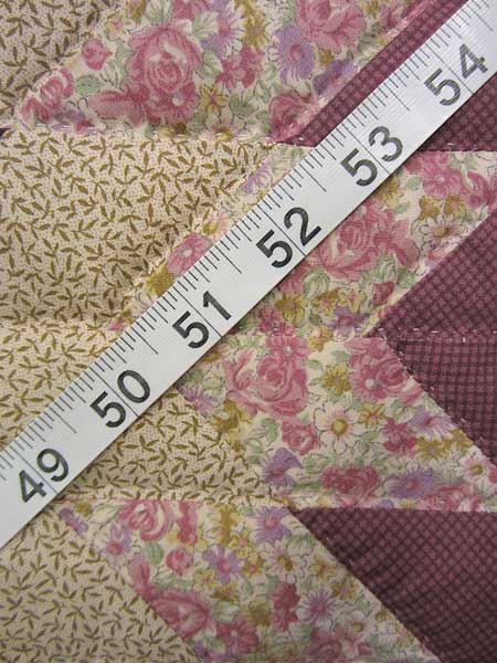 Star Log Cabin Patchwork Amish Quilt 101x114