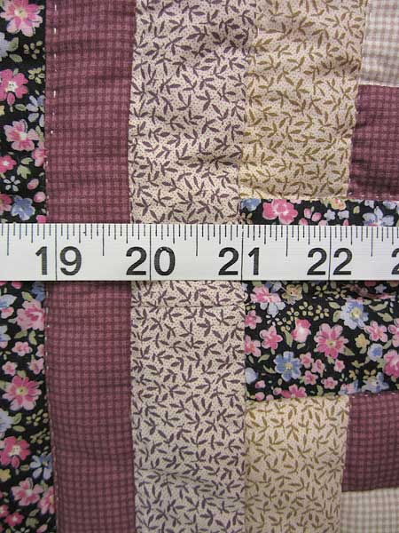 Star Log Cabin Patchwork Amish Quilt 101x114