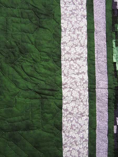 Woodland Heart Quilting Bee Patchwork Amish Quilt 97x109