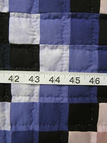 Amish Trip Around the World Patchwork Amish Quilt 99x110