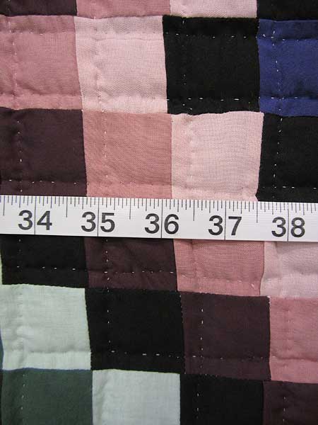 Amish Trip Around the World Patchwork Amish Quilt 99x110