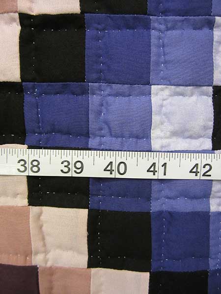 Amish Trip Around the World Patchwork Amish Quilt 99x110