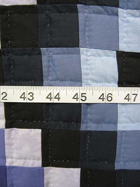 Amish Trip Around the World Patchwork Amish Quilt 99x110