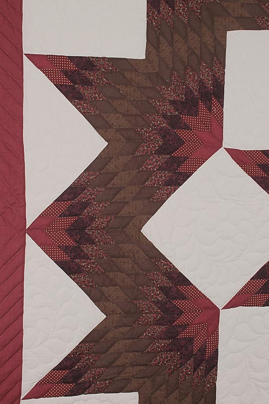 Broken Star Patchwork Amish Quilt 105x112