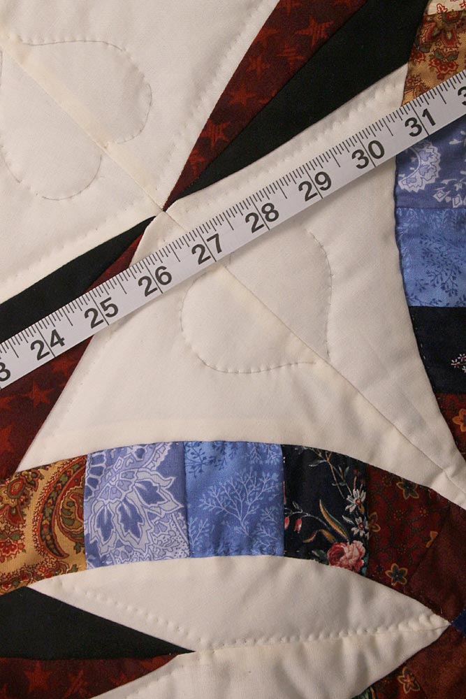 Wedding Ring Star Amish Patchwork Queen Quilt & Pillow Shams 96x109