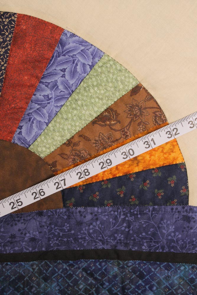 Blue Sampler Amish Patchwork Queen Quilt 99x115