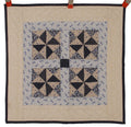 Spinning Windmils Amish Patchwork Wall Hanging Quilt W14005PVSS