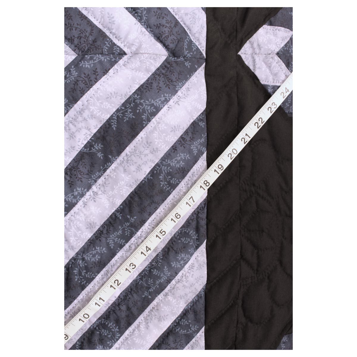 Split Star Midnight King Queen Amish Quilt 101x109