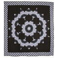 Split Star Midnight King Queen Amish Quilt 101x109