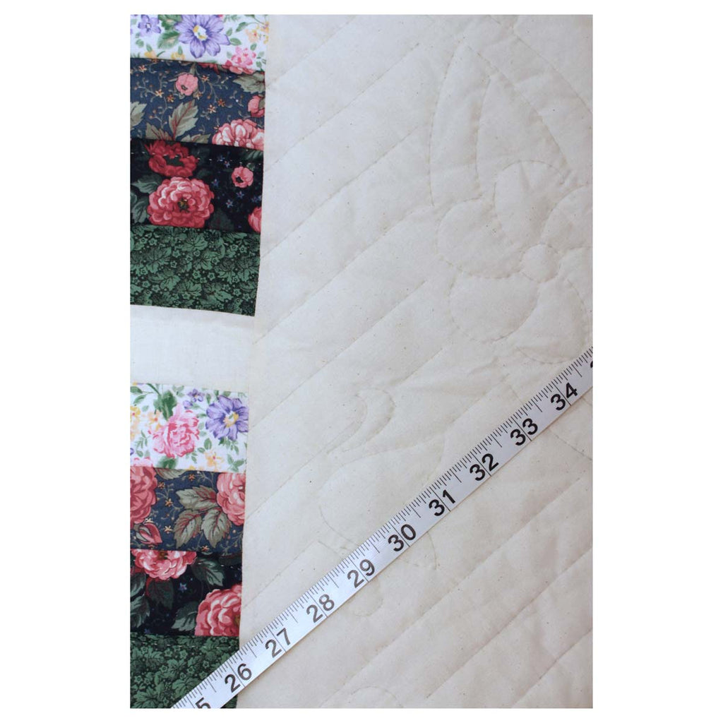 Dahlia Patchwork King Amish Quilt 103x107