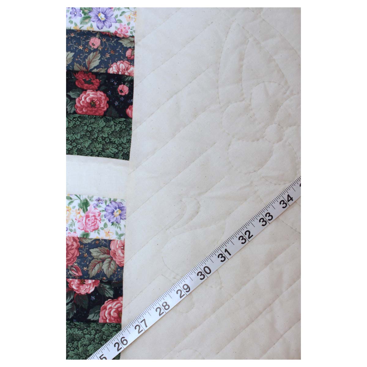 Dahlia Patchwork King Amish Quilt 103x107