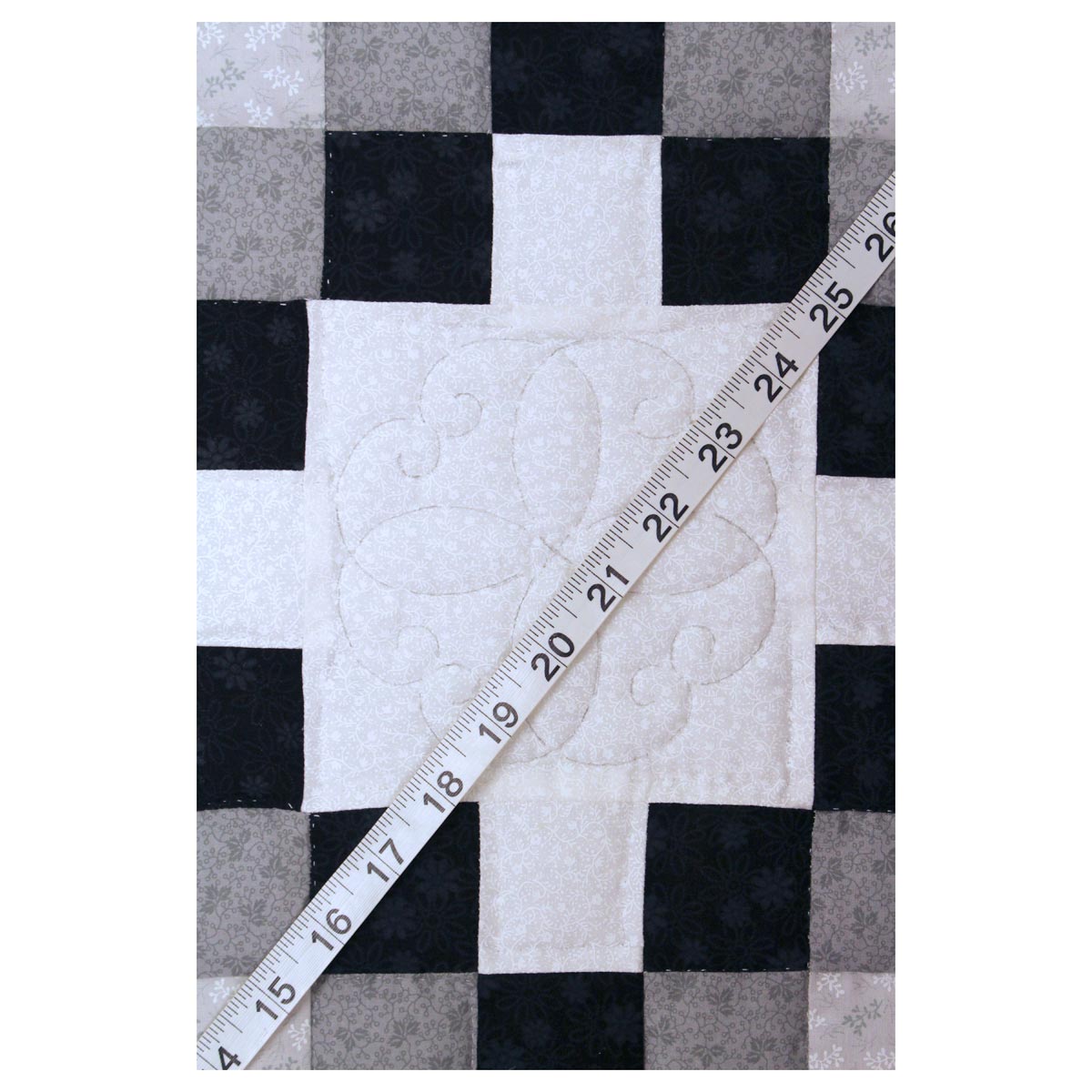 Nine Patch Black Red Patchwork King Queen Amish Quilt 100x113