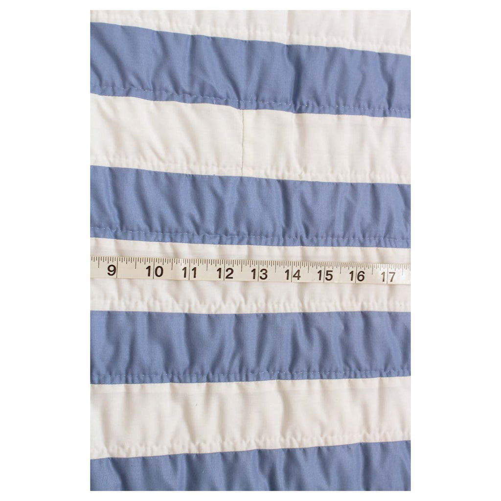 Tulip Applique Blue White Queen Amish Quilt 96x112