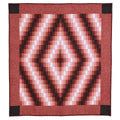 Sunshine Shadow Patchwork SOFA Size Amish Quilt 74x80