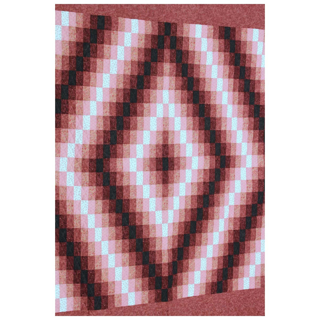 Sunshine Shadow Patchwork SOFA Size Amish Quilt 74x80